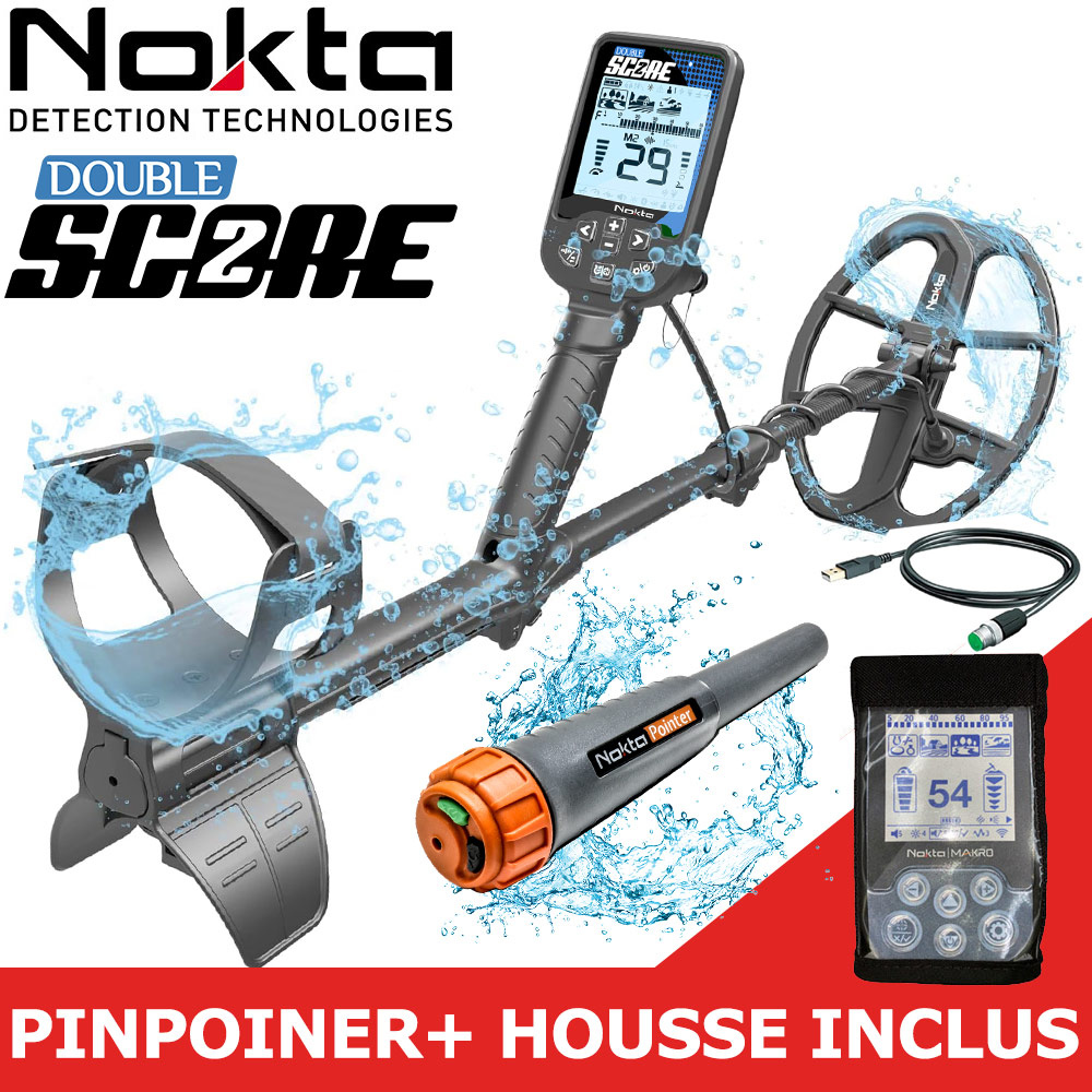 Nokta double score avec pinpointer