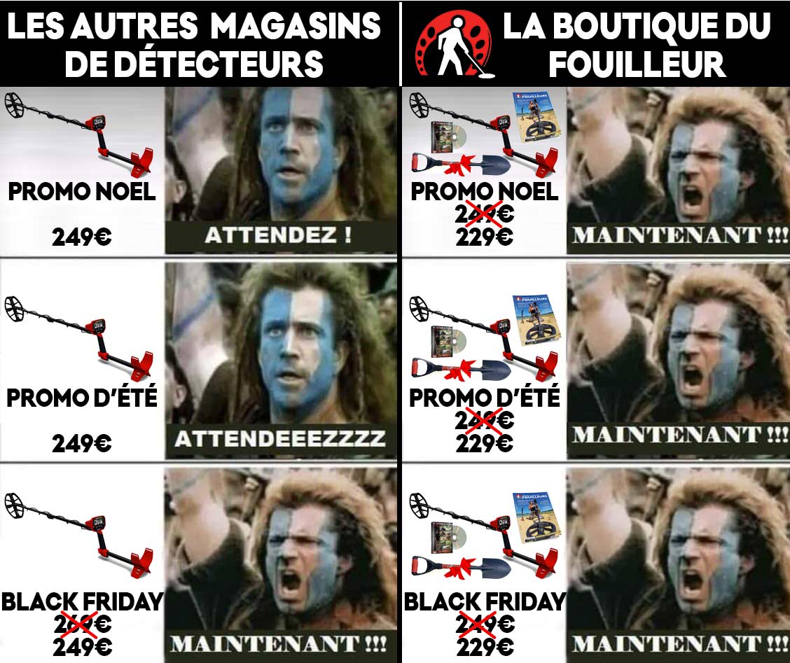 black friday detecteurs