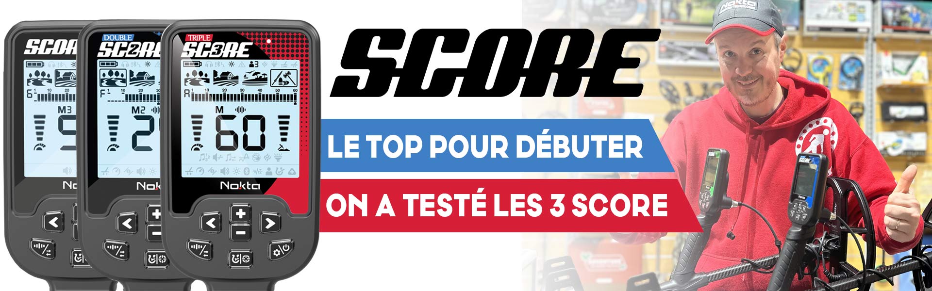 Détecteur score, double score et triple score